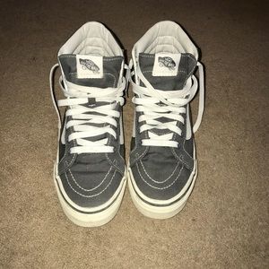 Grey High Top Vans